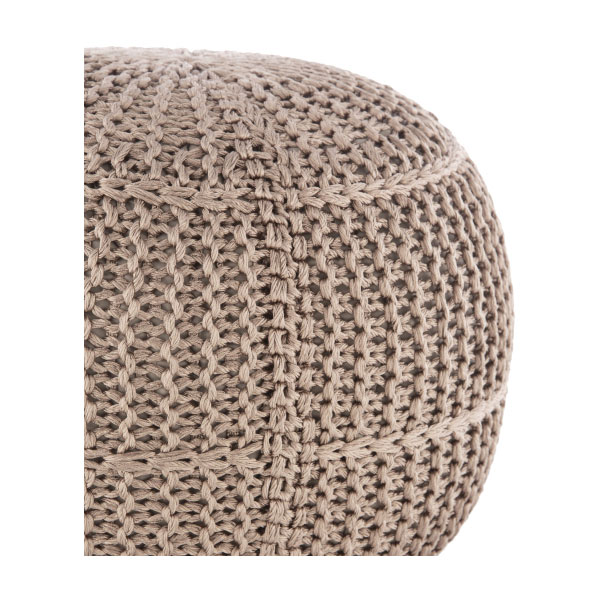 Dita Pouf- Medium Gray by Surya - Image 3